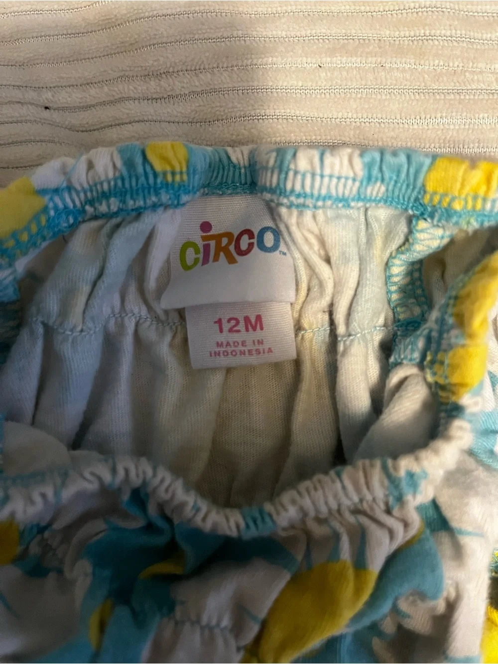 Circo Blue Sundress with White Daisies and Yellow Centers